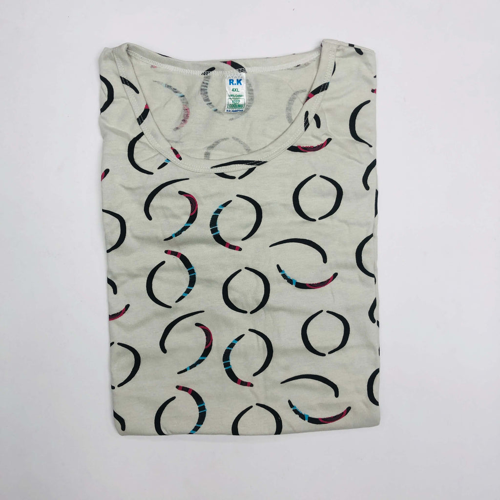 RK Ladies Tshirt Combo Pack Of 2 (42 Inch)