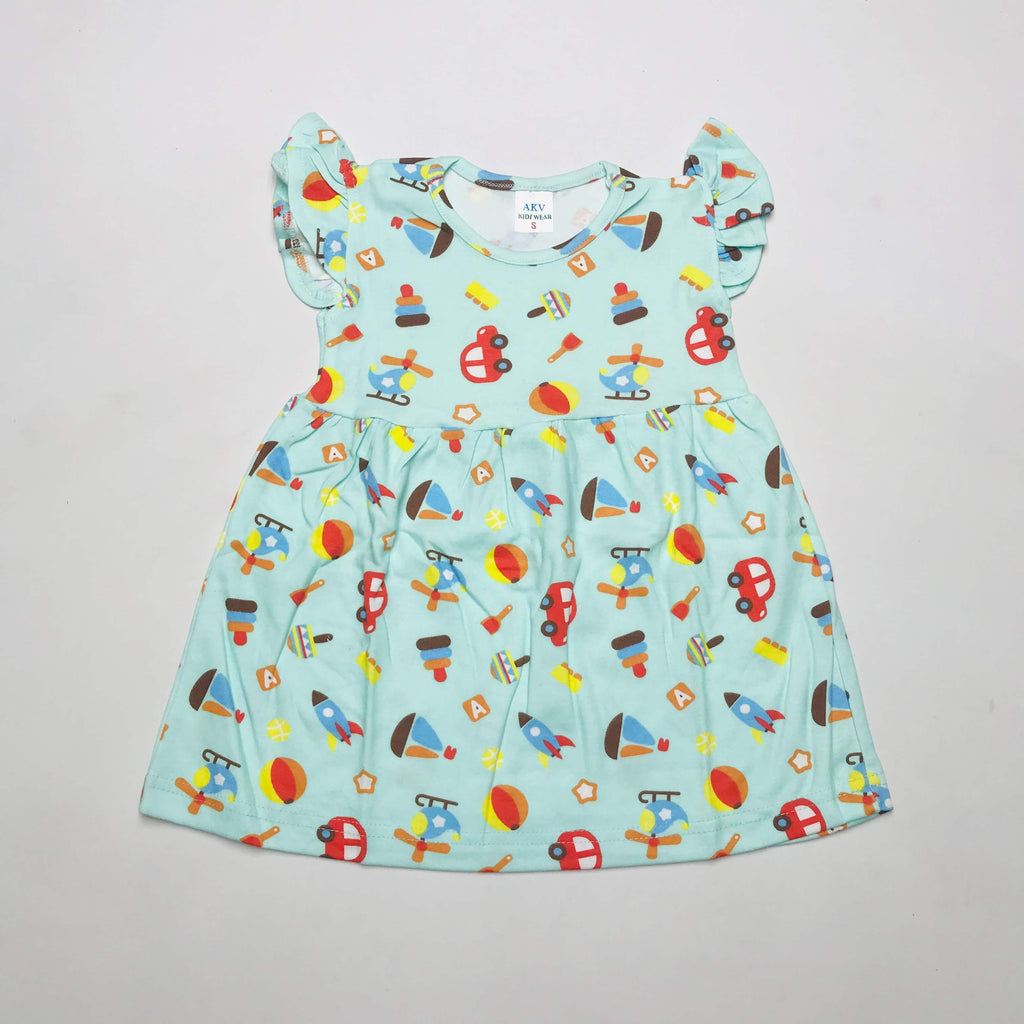 Playful Frock Pack Of 2