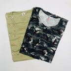 RK Ladies Tshirt Combo Pack Of 2 (42 Inch)