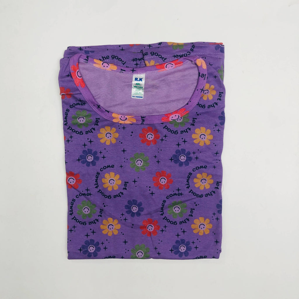 RK Ladies Tshirt Combo Pack Of 2 (42 Inch)