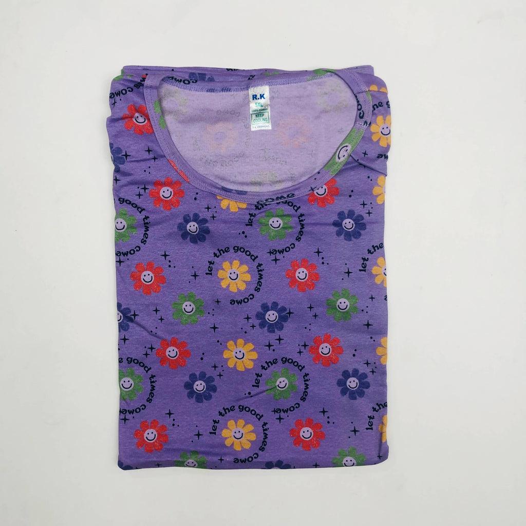 RK Ladies Tshirt Combo Pack Of 2 (46 Inch)