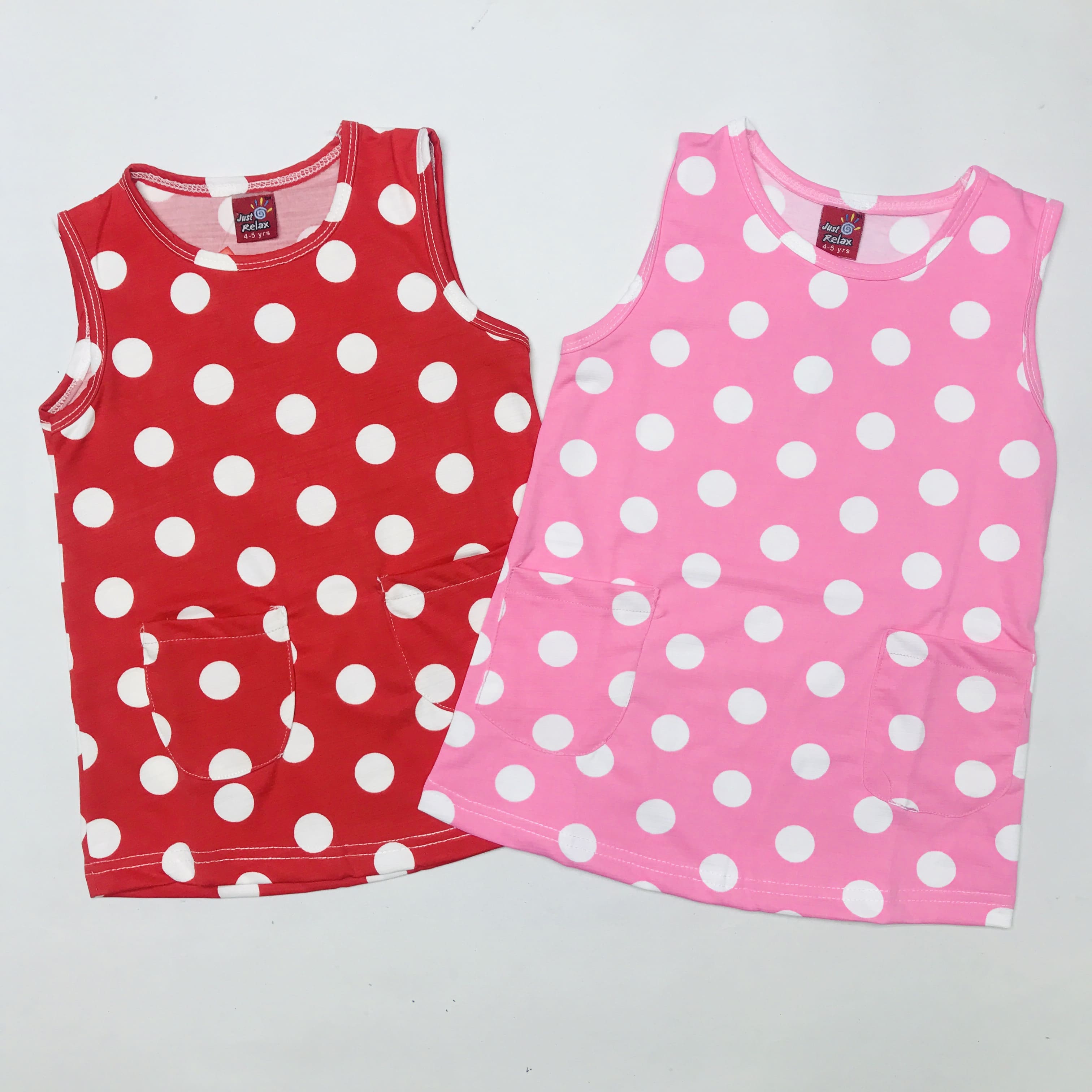 Bubbly Pocket Kids Frock Combo Pack Of 2