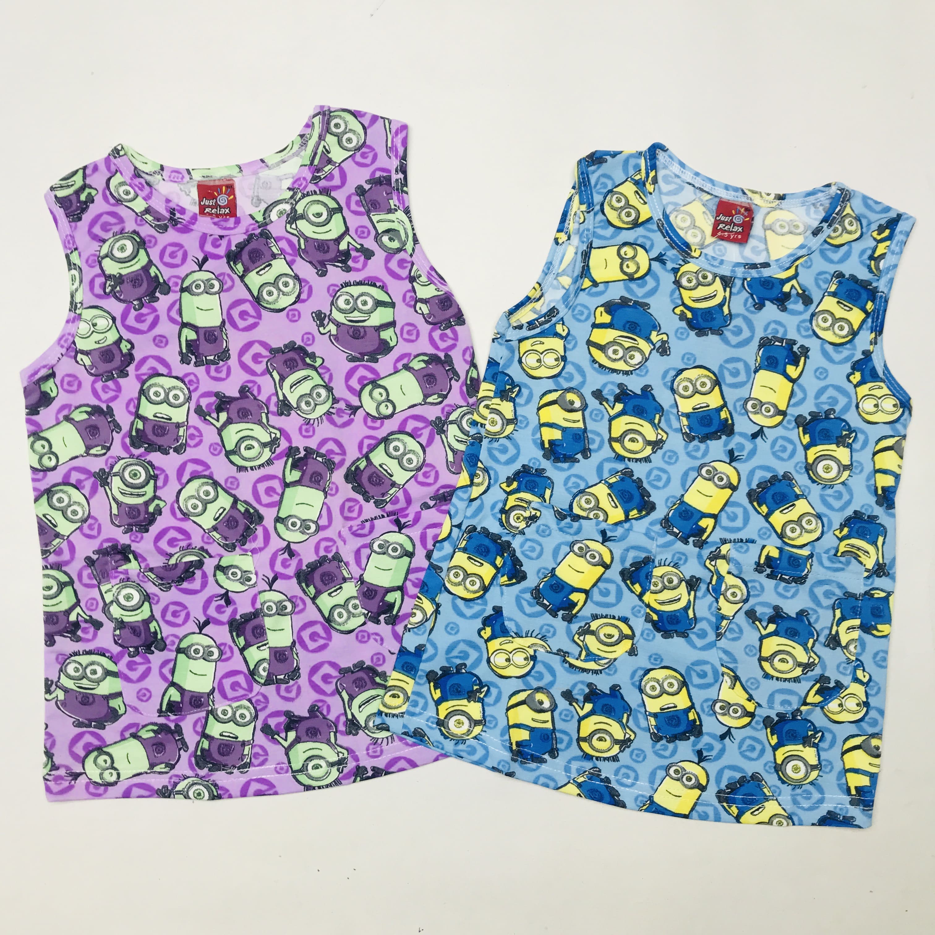 Bubbly Pocket Kids Frock Combo Pack Of 2