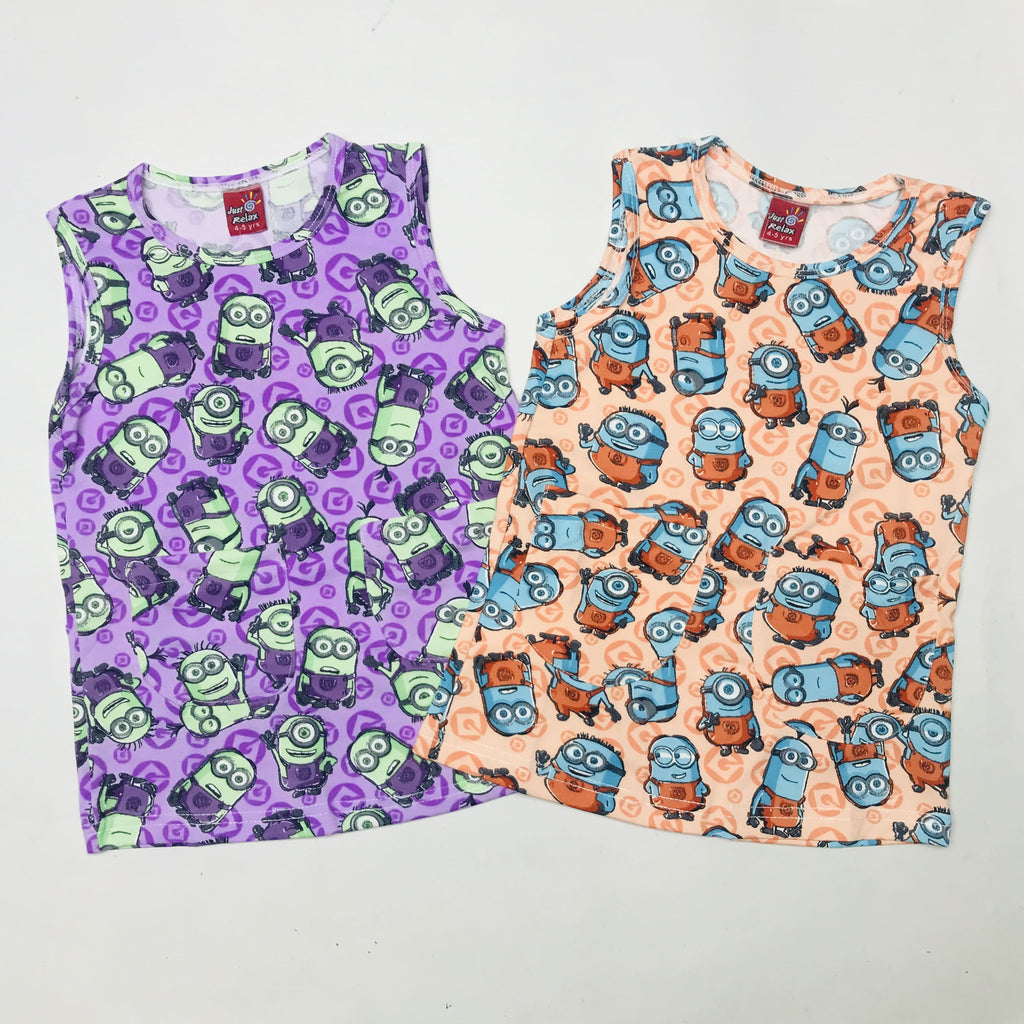 Bubbly Pocket Kids Frock Combo Pack Of 2
