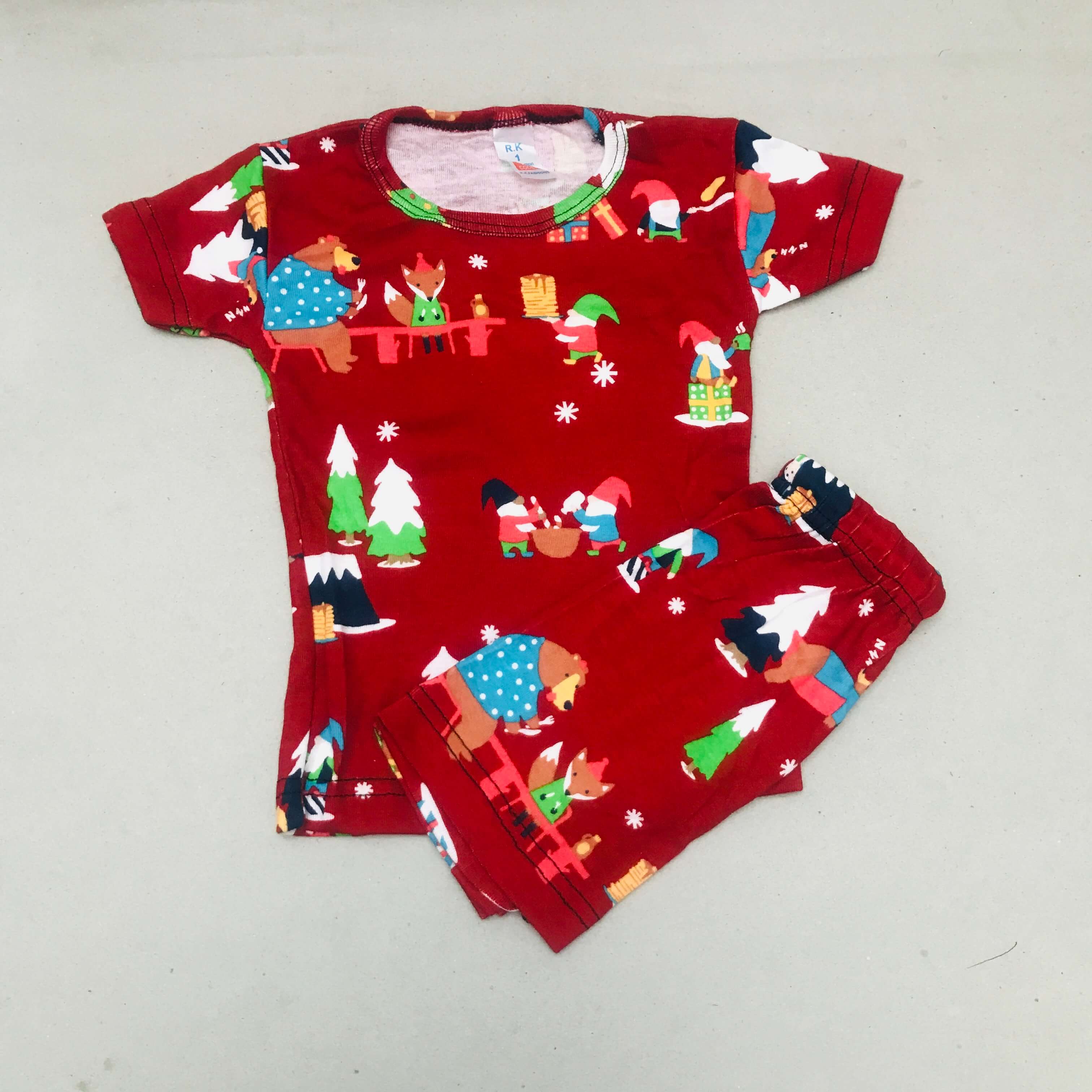 Kids Printed Shorts Set
