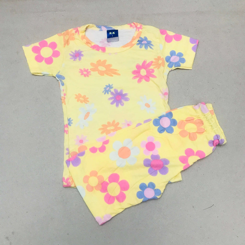 Kids Printed Shorts Set