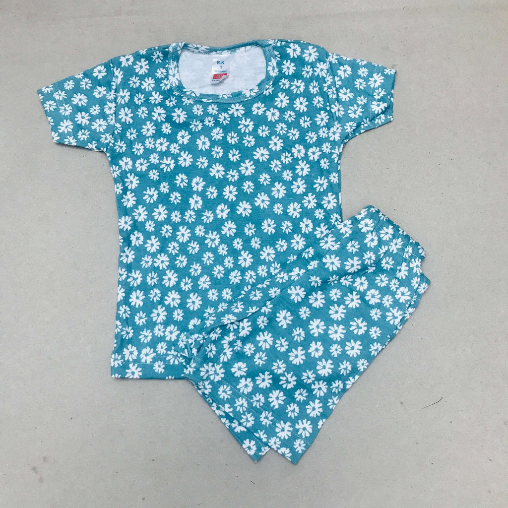 Kids Printed Shorts Set