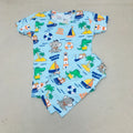 Kids Printed Shorts Set