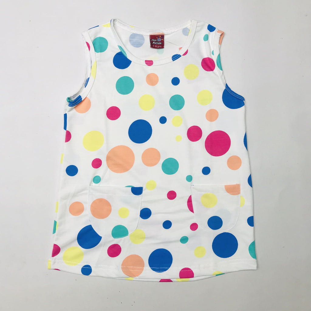 Bubbly Pocket Kids Frock Combo Pack Of 2