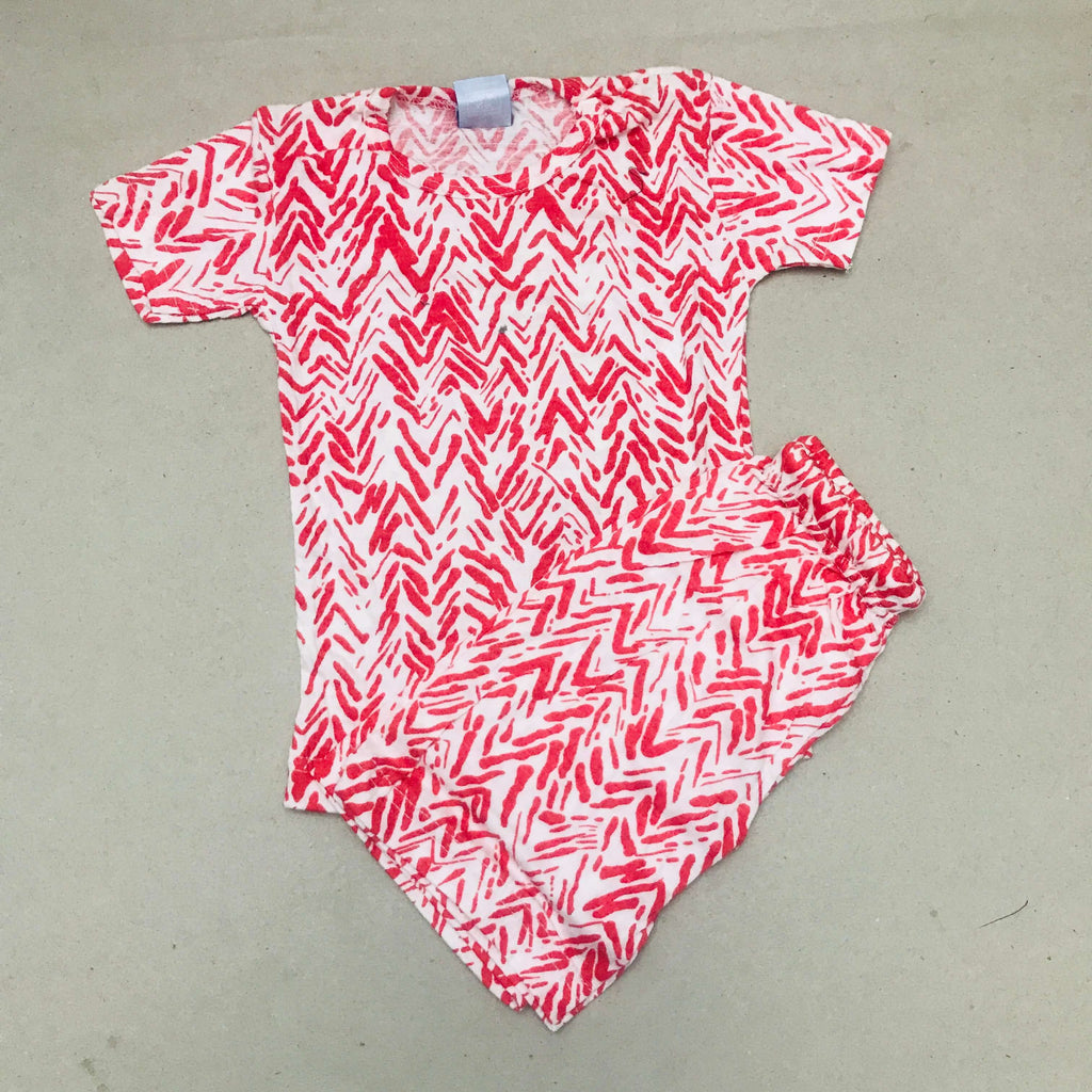 Kids Printed Shorts Set