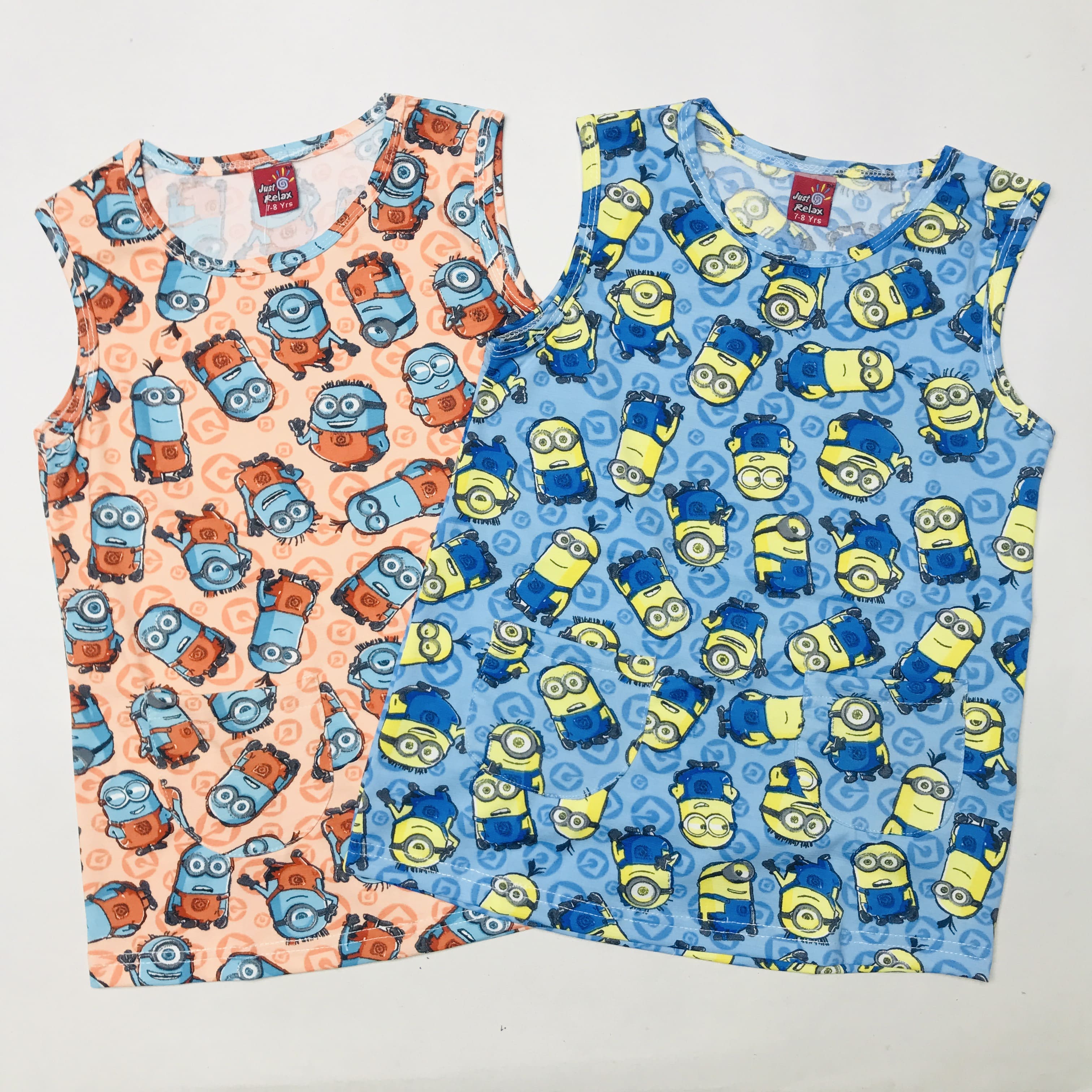 Bubbly Pocket Kids Frock Combo Pack Of 2
