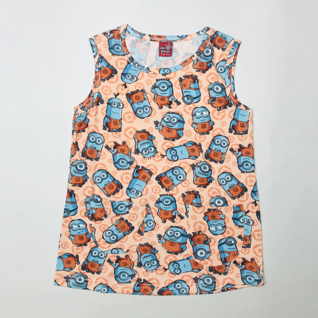 Bubbly Pocket Kids Frock Combo Pack Of 2