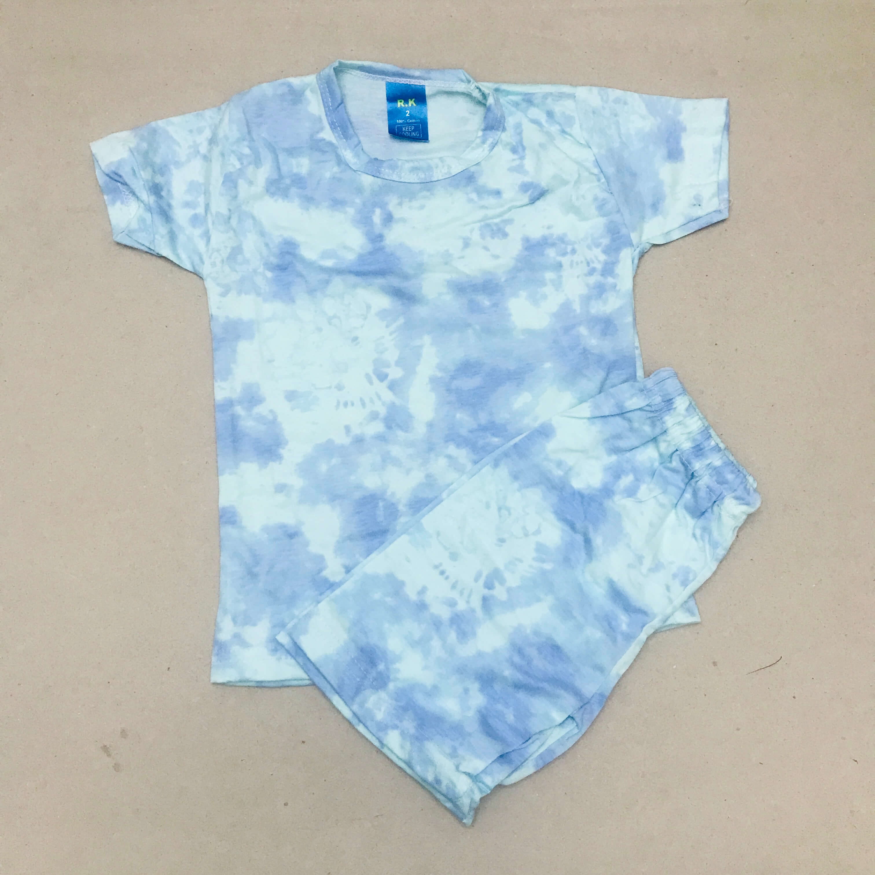 Kids Printed Shorts Set
