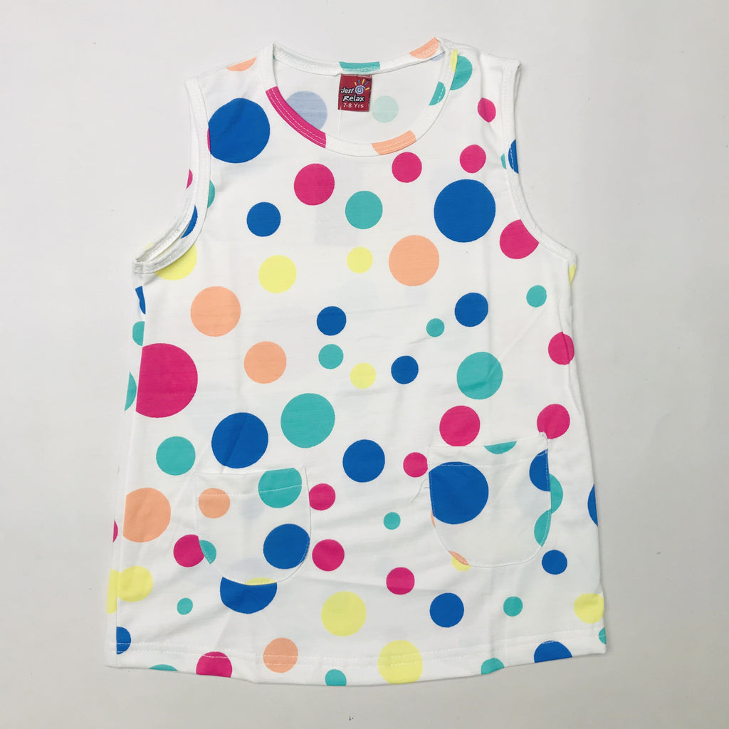 Bubbly Pocket Kids Frock Combo Pack Of 2