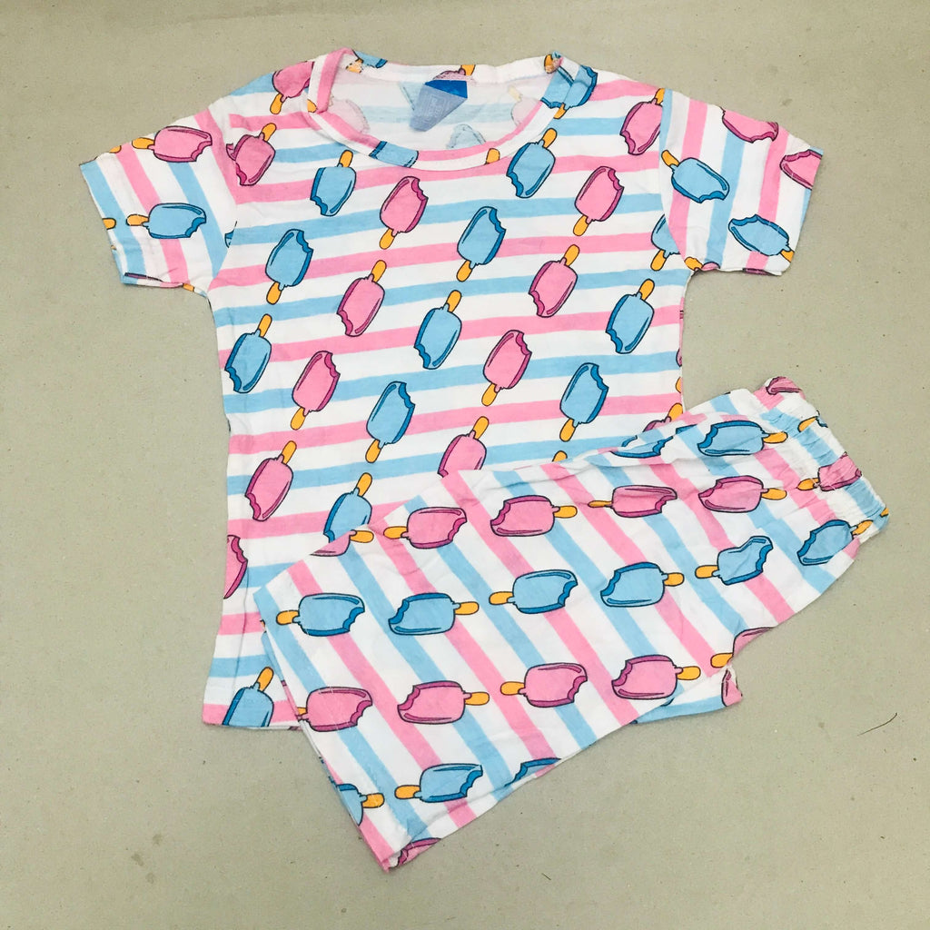 Kids Printed Shorts Set