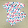 Kids Printed Shorts Set