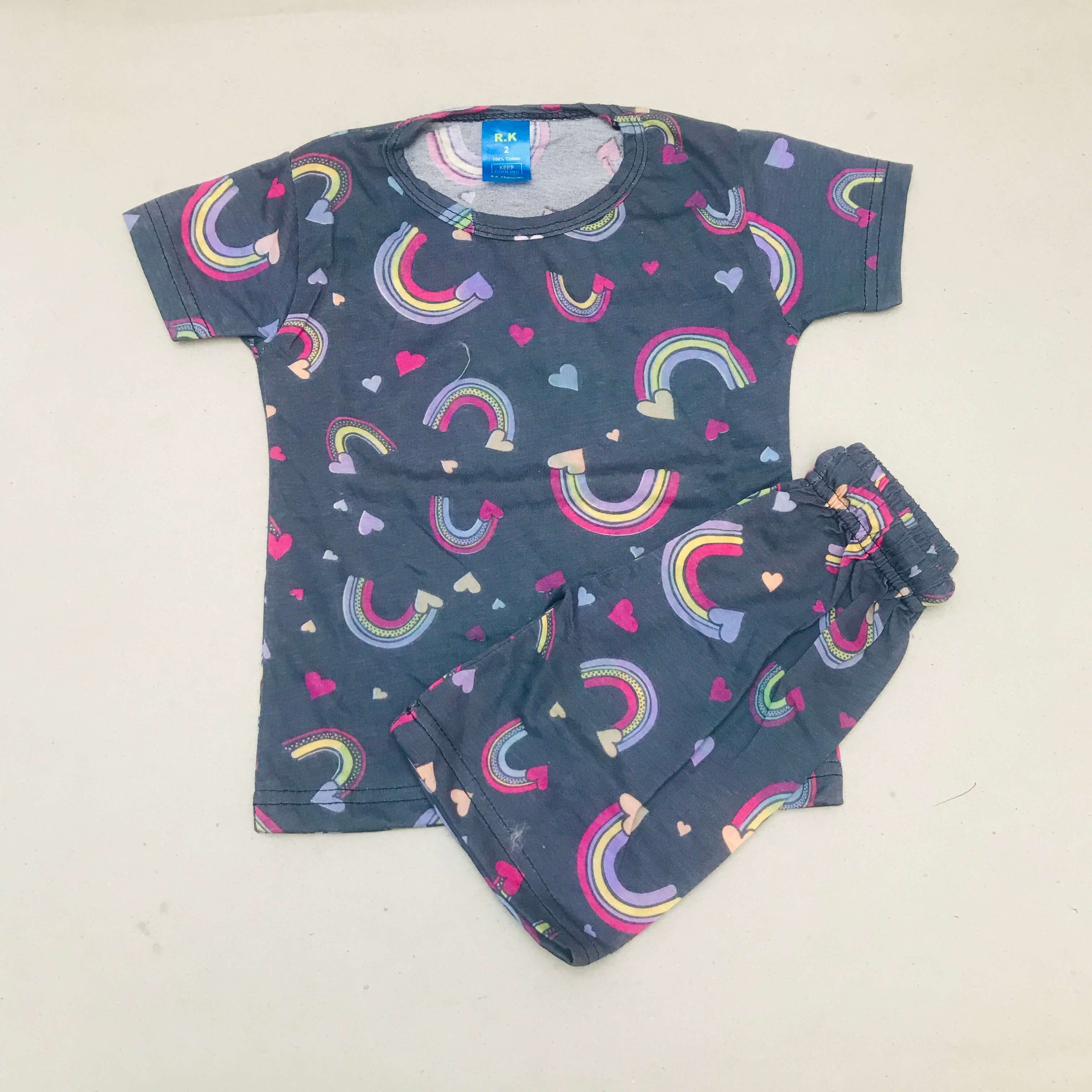 Kids Printed Shorts Set