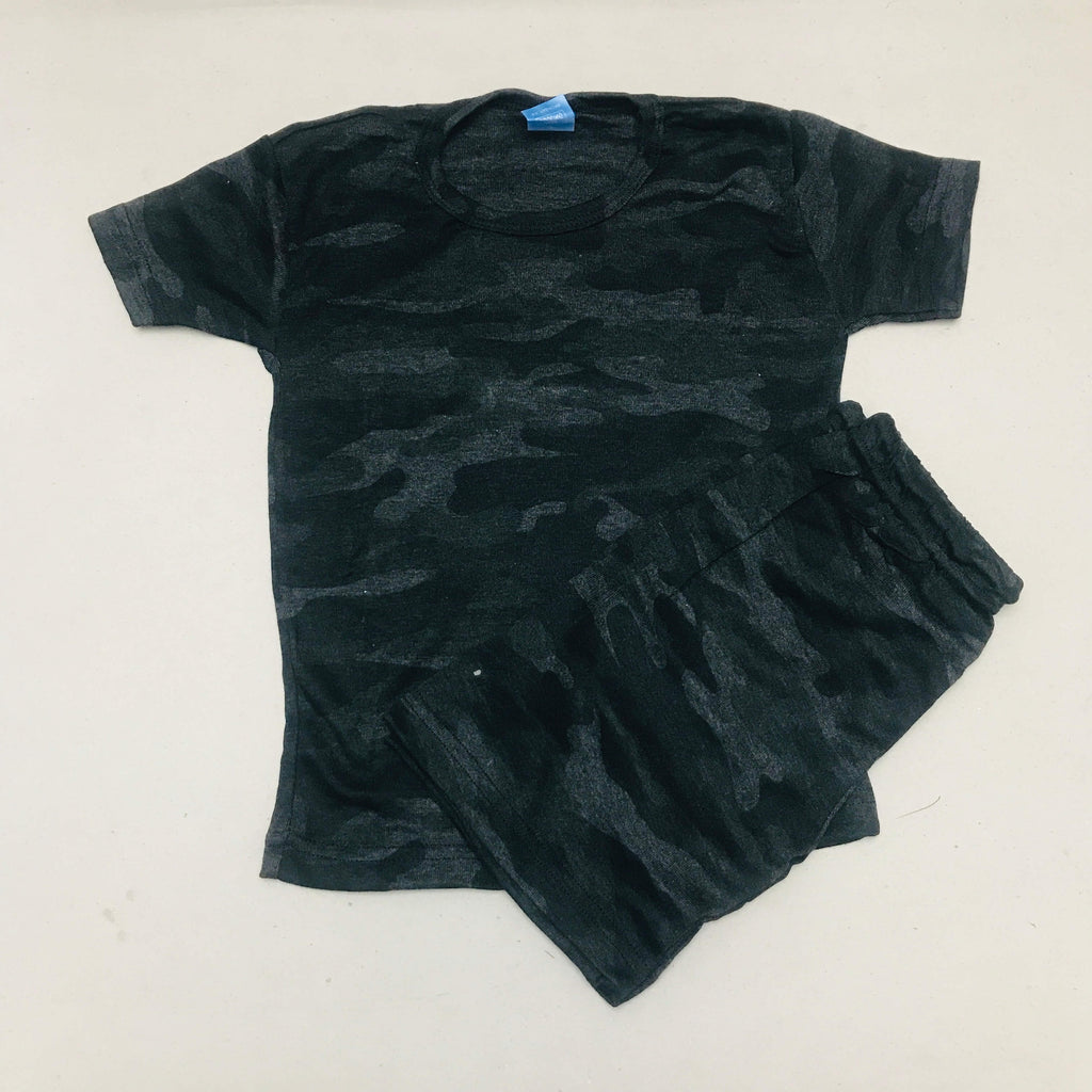Kids Printed Shorts Set