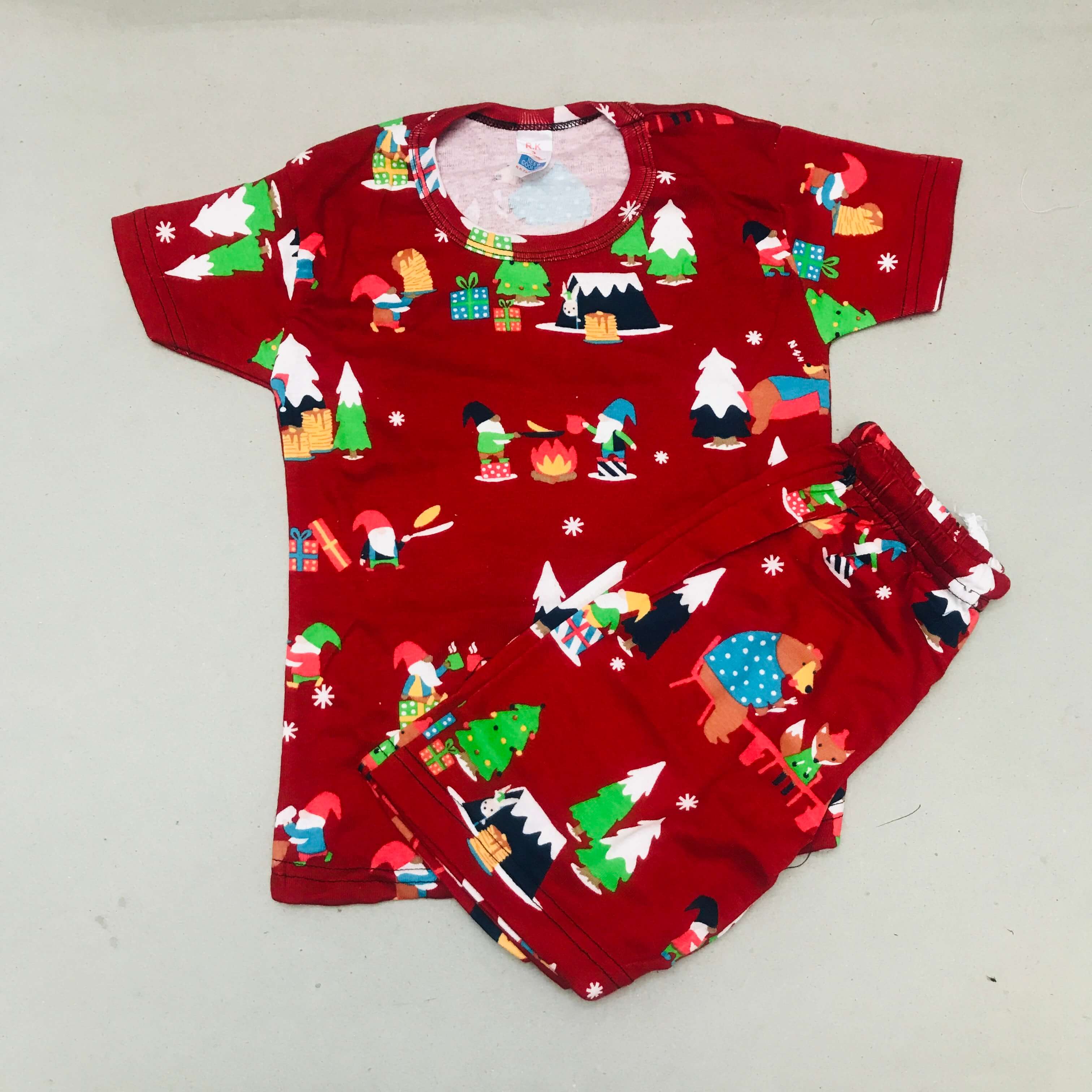 Kids Printed Shorts Set