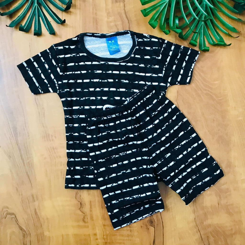 Kids Printed Shorts Set