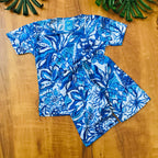 Kids Printed Shorts Set