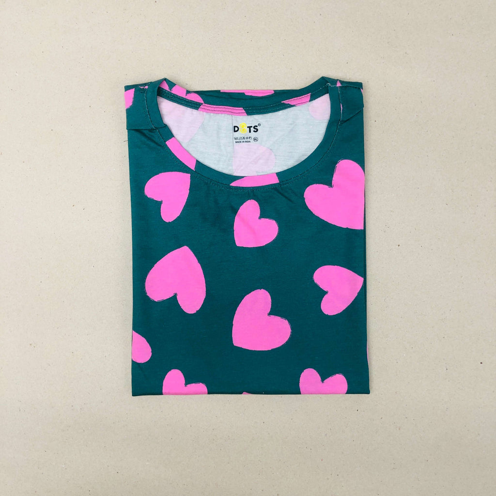 Dots Ladies Printed T-Shirt