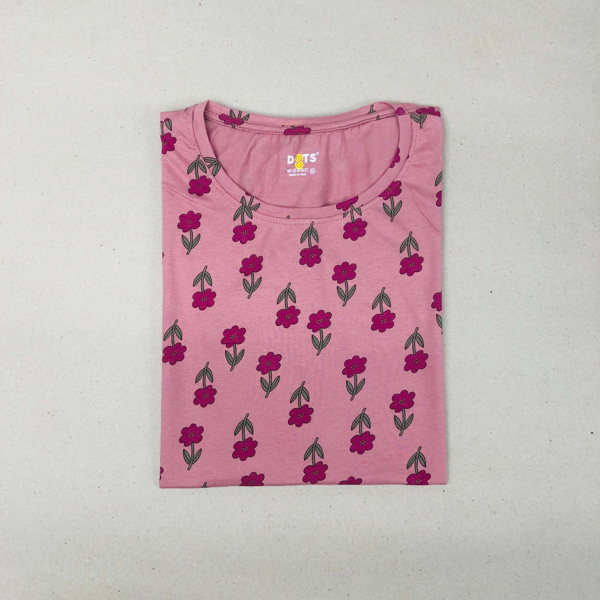 Dots Ladies Printed T-Shirt