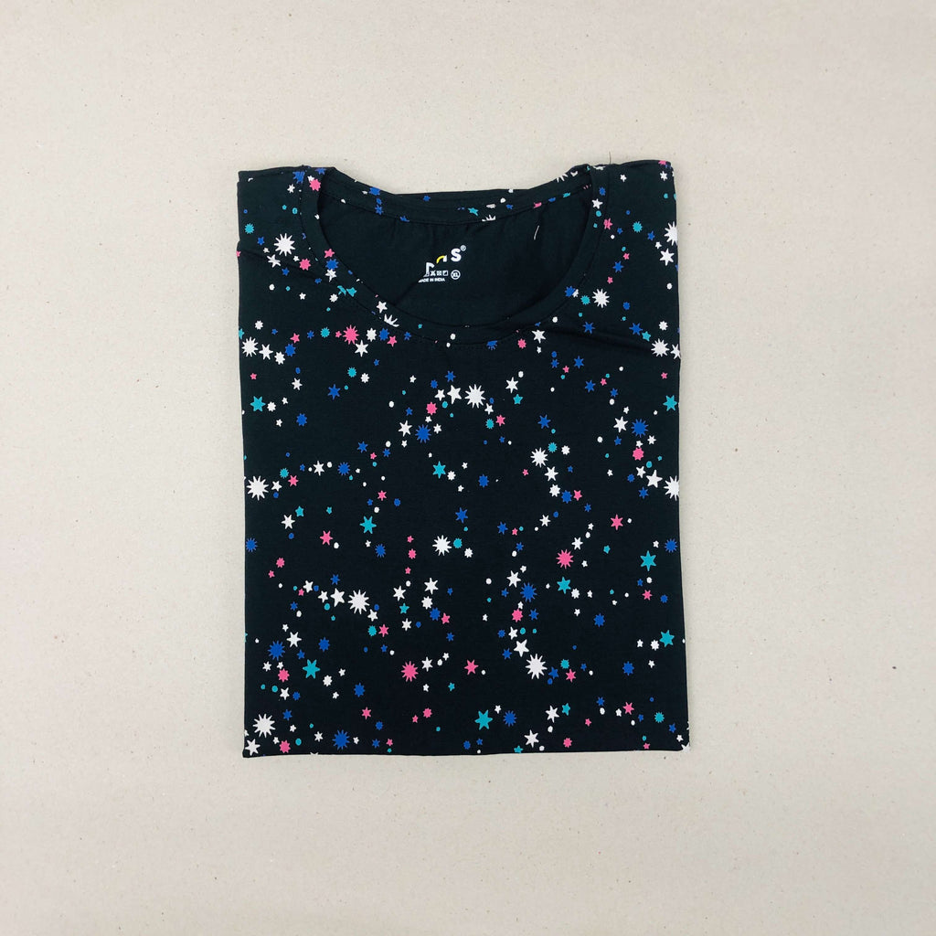 Dots Ladies Printed T-Shirt