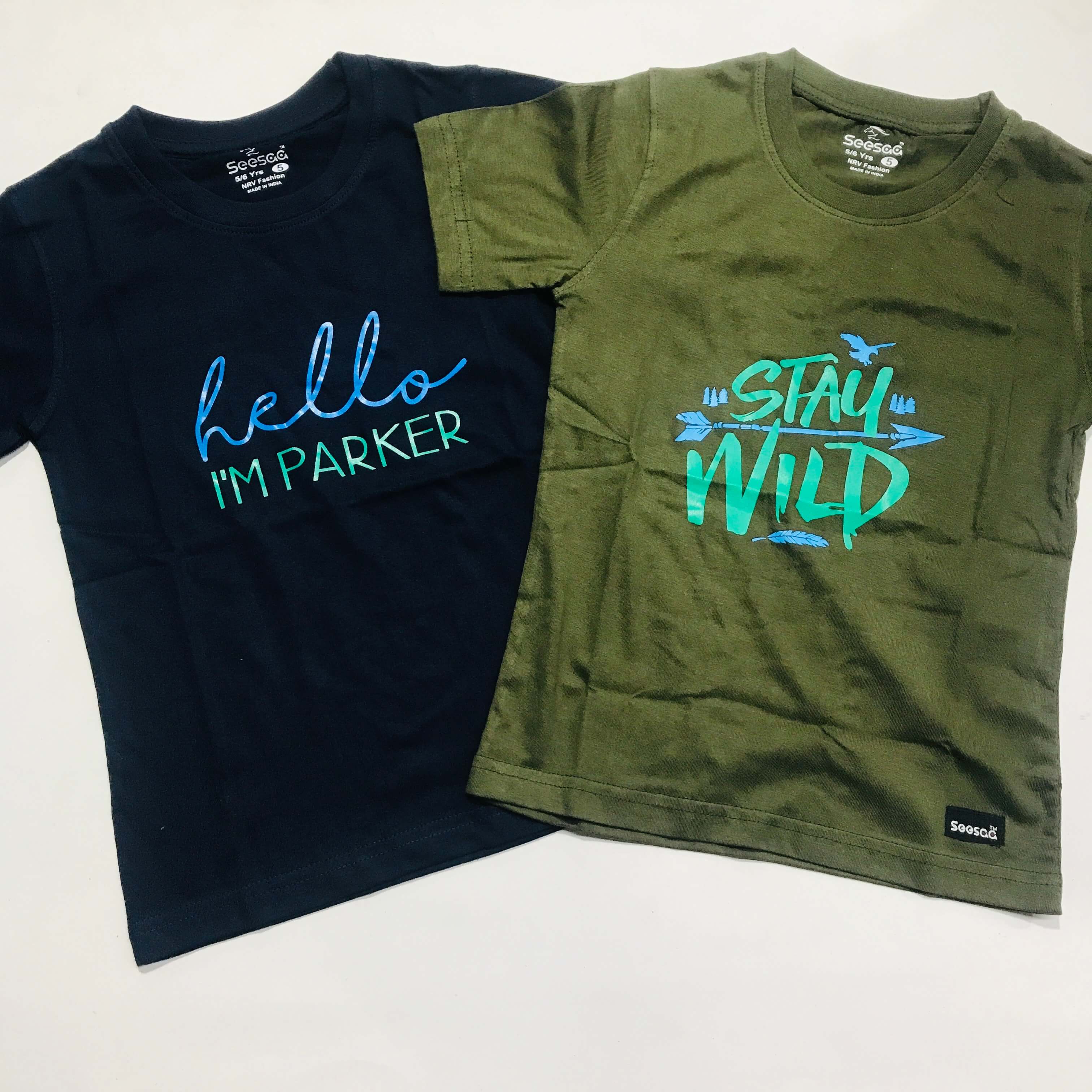 Kids T-Shirt Combo Pack Of 2