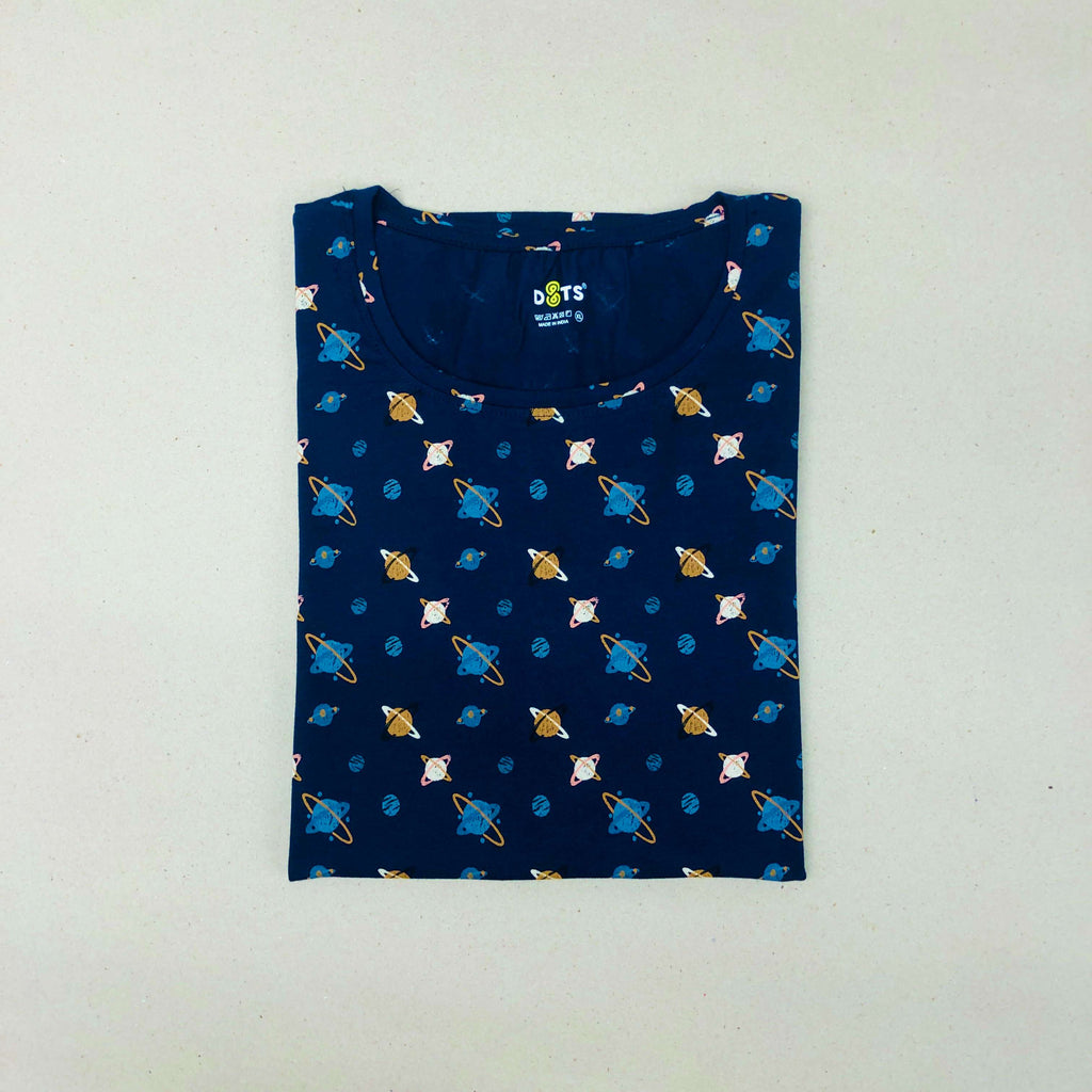 Dots Ladies Printed T-Shirt