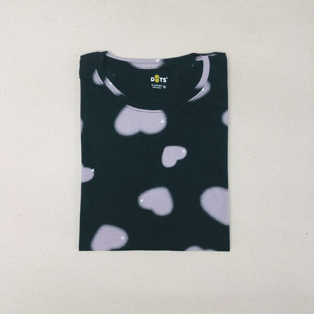 Dots Ladies Printed T-Shirt