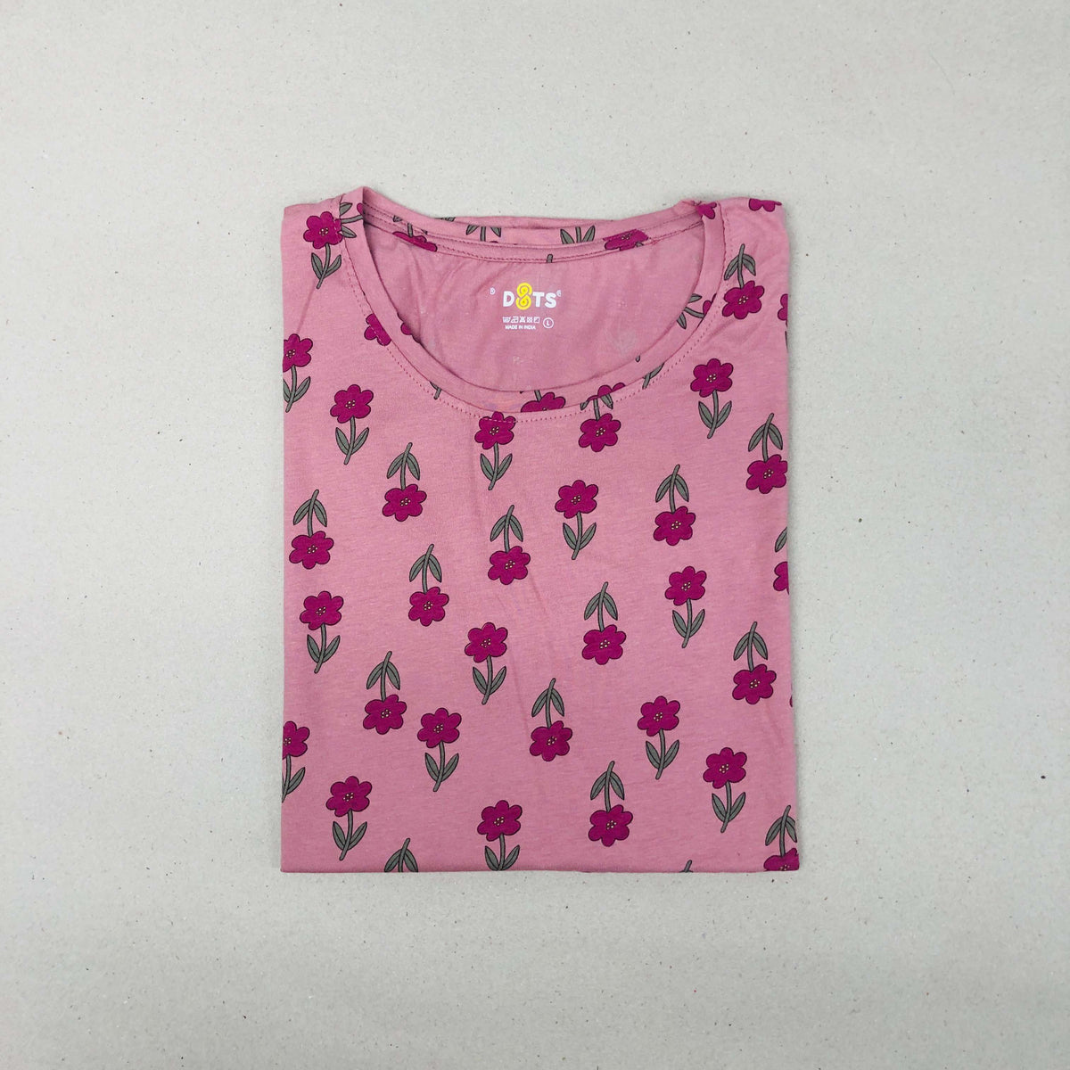 Dots Ladies Printed T-Shirt