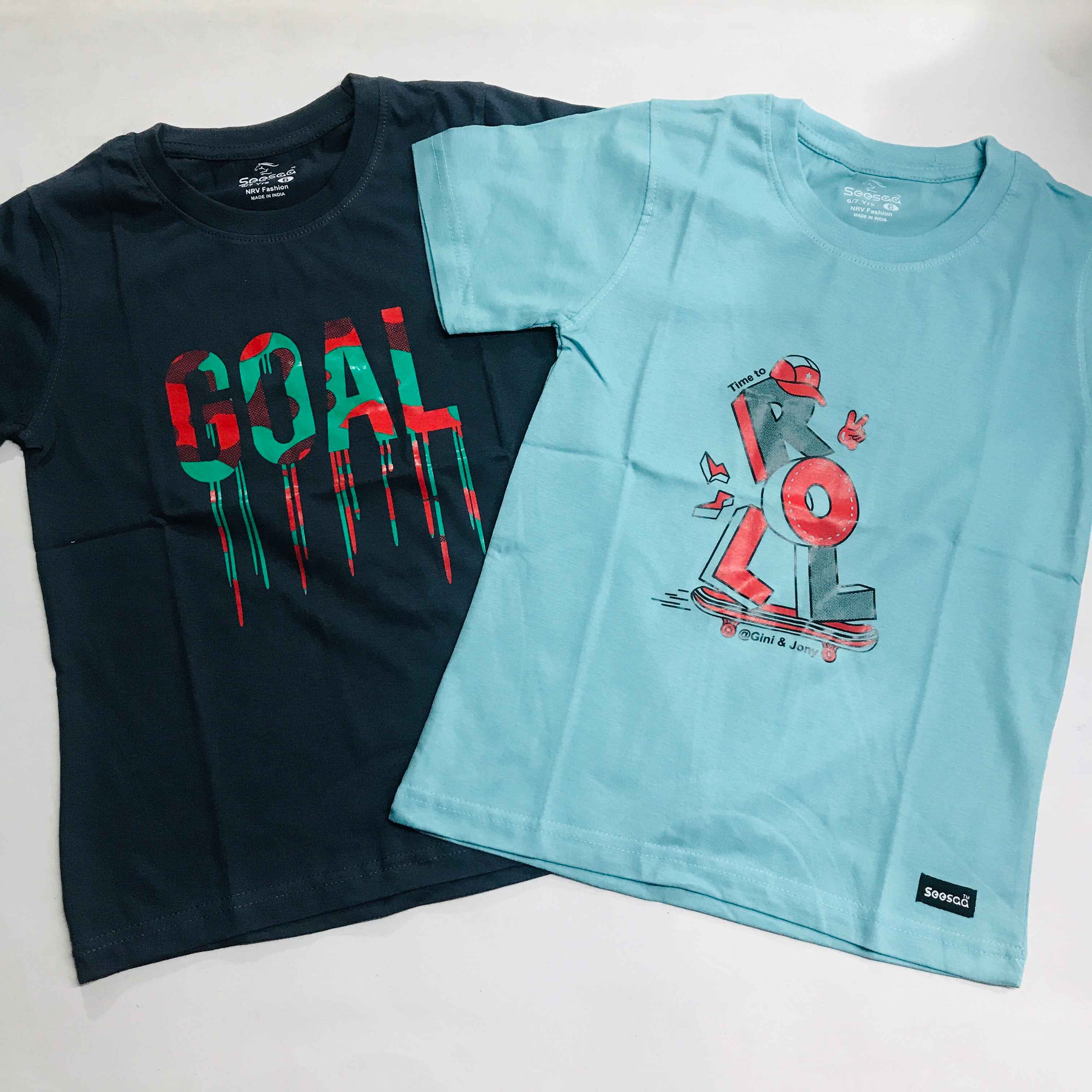 Kids T-Shirt Combo Pack Of 2