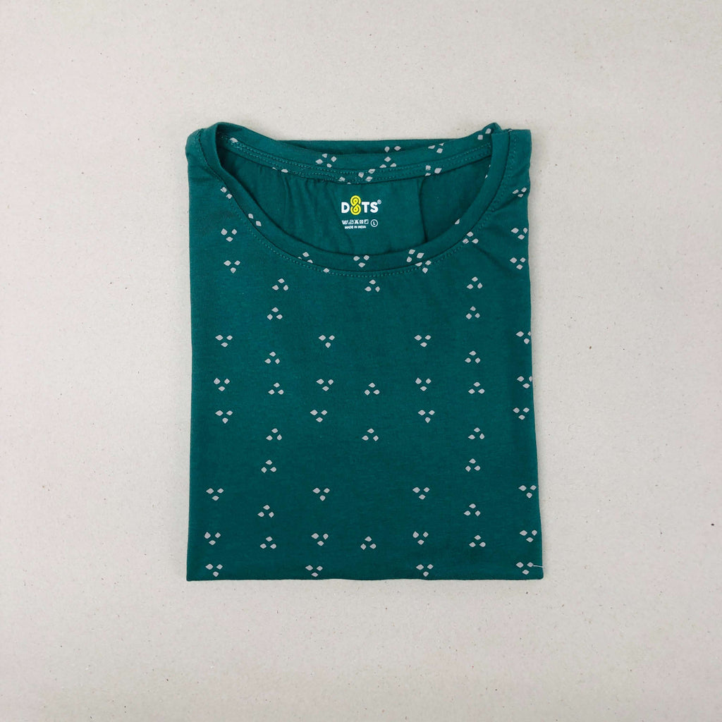 Dots Ladies Printed T-Shirt