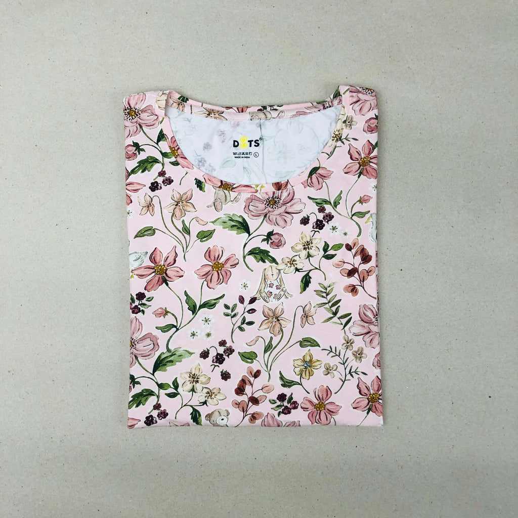 Dots Ladies Printed T-Shirt