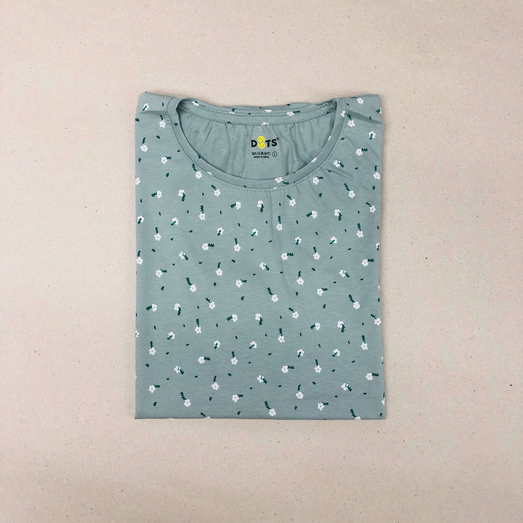 Dots Ladies Printed T-Shirt