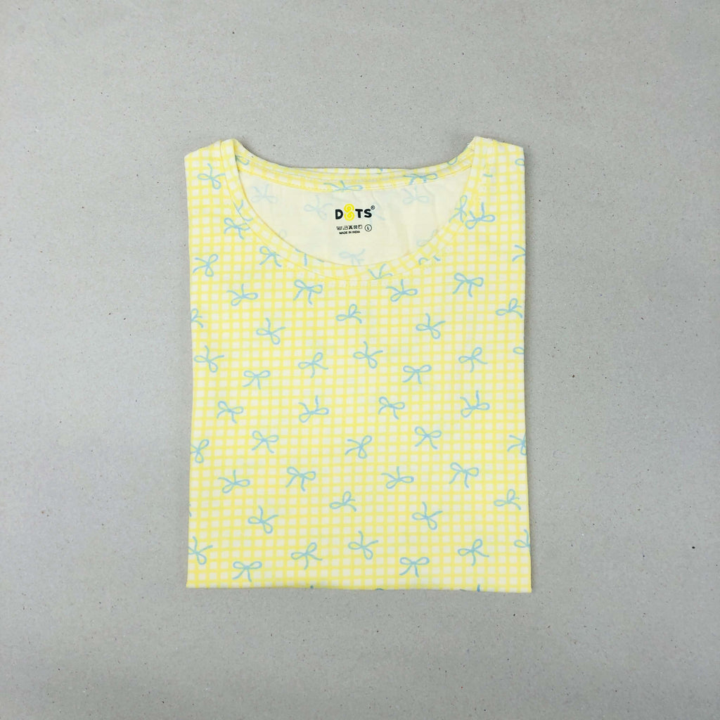 Dots Ladies Printed T-Shirt