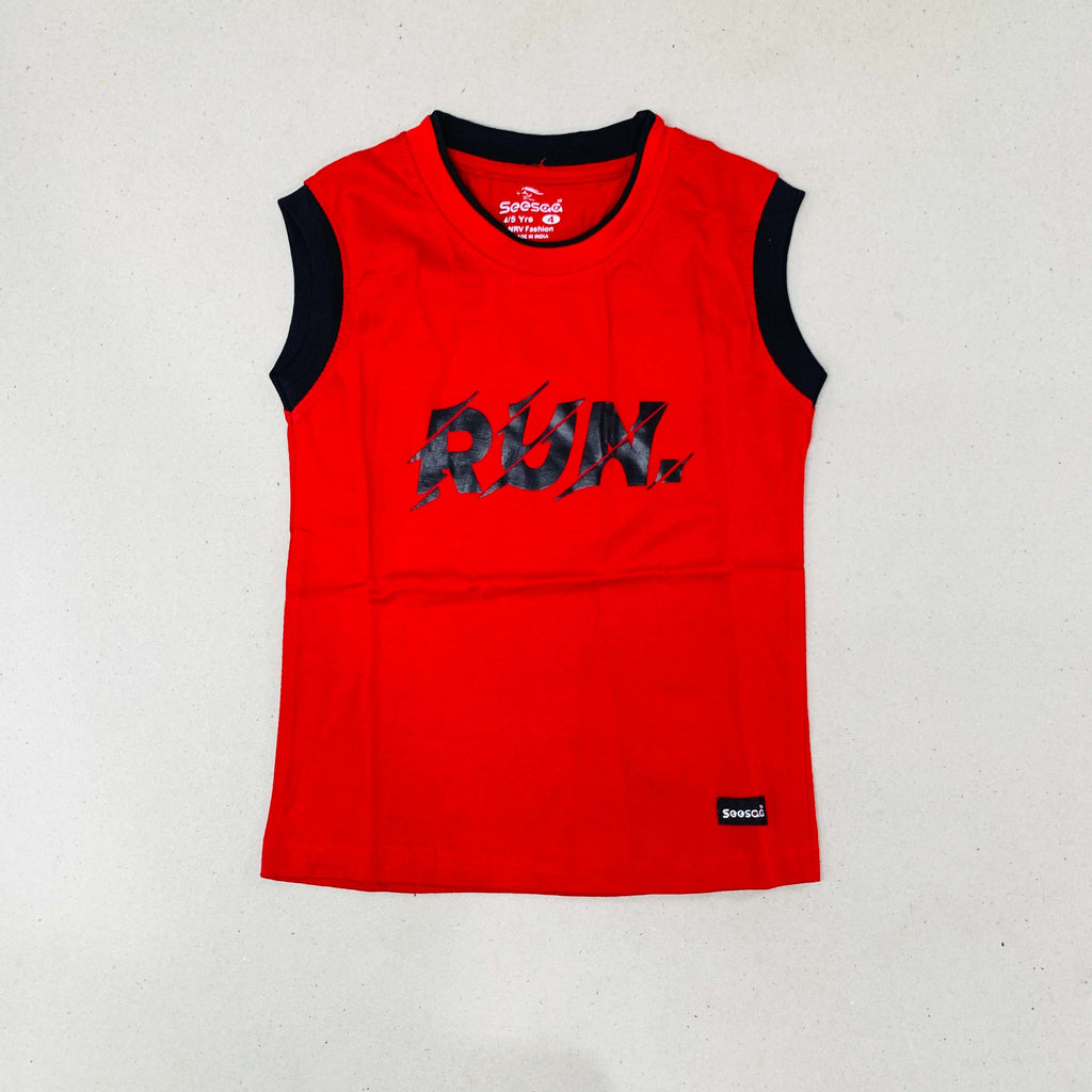 Seesaa sleeveless T-Shirt Combo Pack Of 2