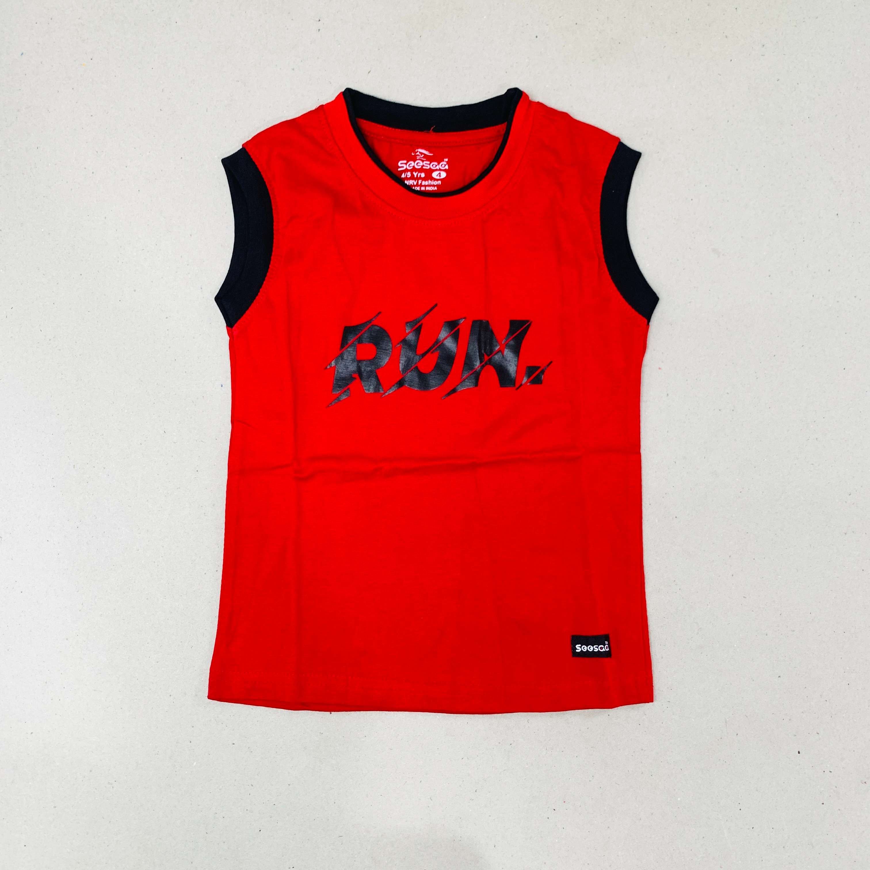 Seesaa sleeveless T-Shirt Combo Pack Of 2