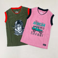 Seesaa sleeveless T-Shirt Combo Pack Of 2