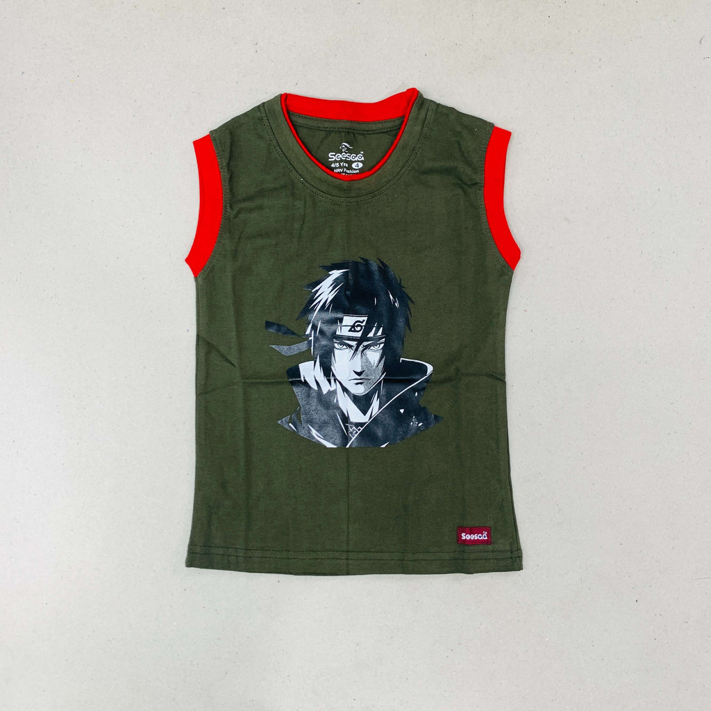Seesaa sleeveless T-Shirt Combo Pack Of 2