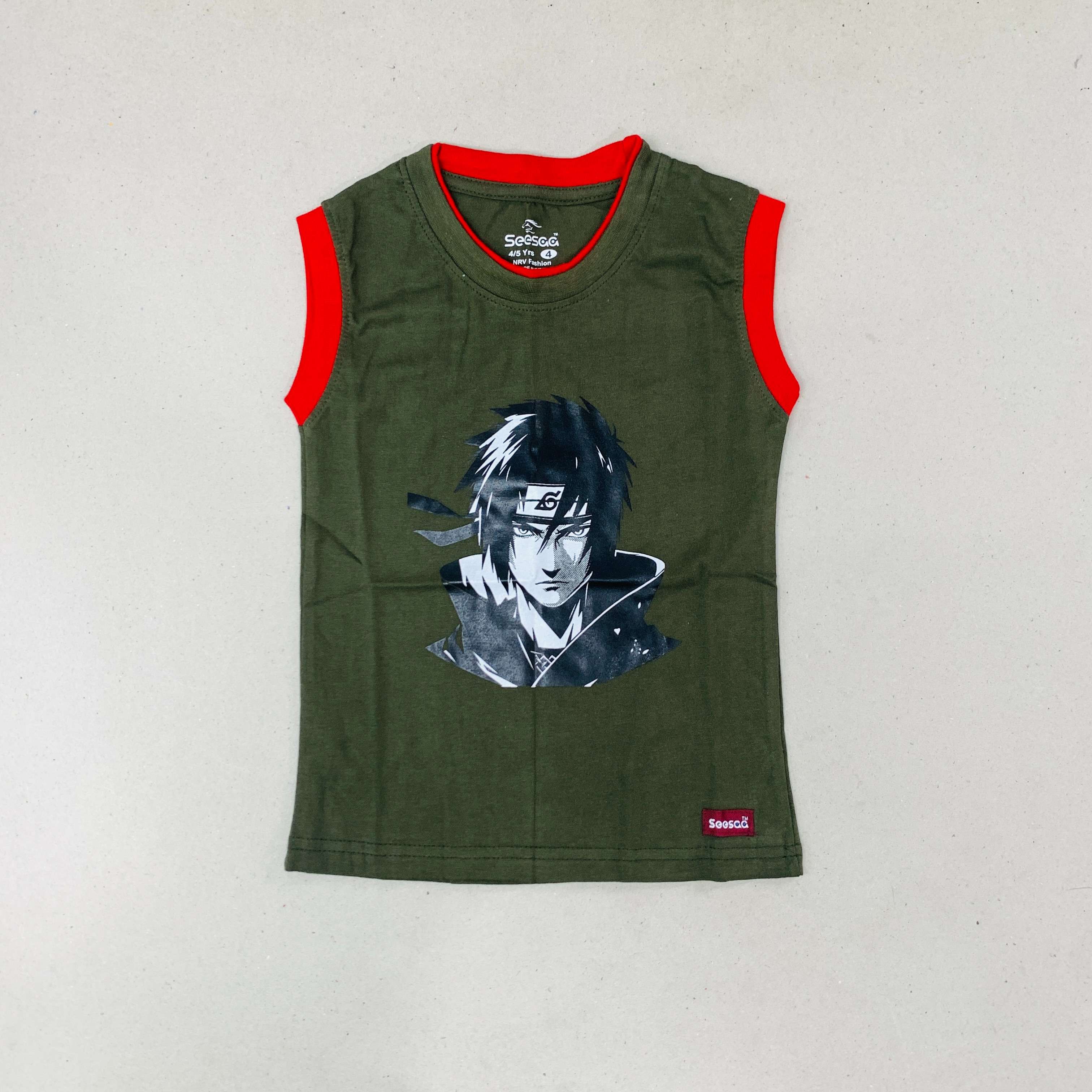 Seesaa sleeveless T-Shirt Combo Pack Of 2
