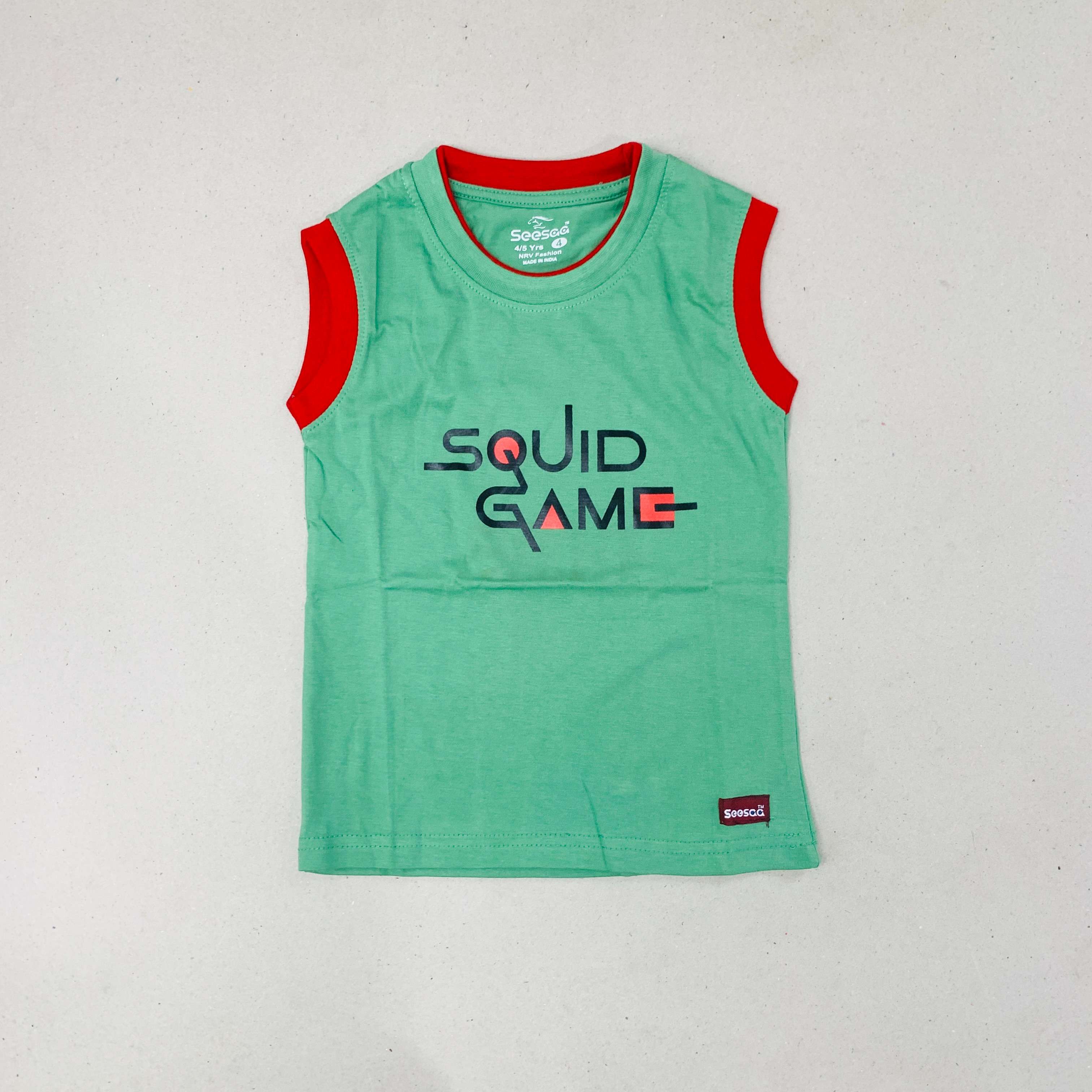 Seesaa sleeveless T-Shirt Combo Pack Of 2