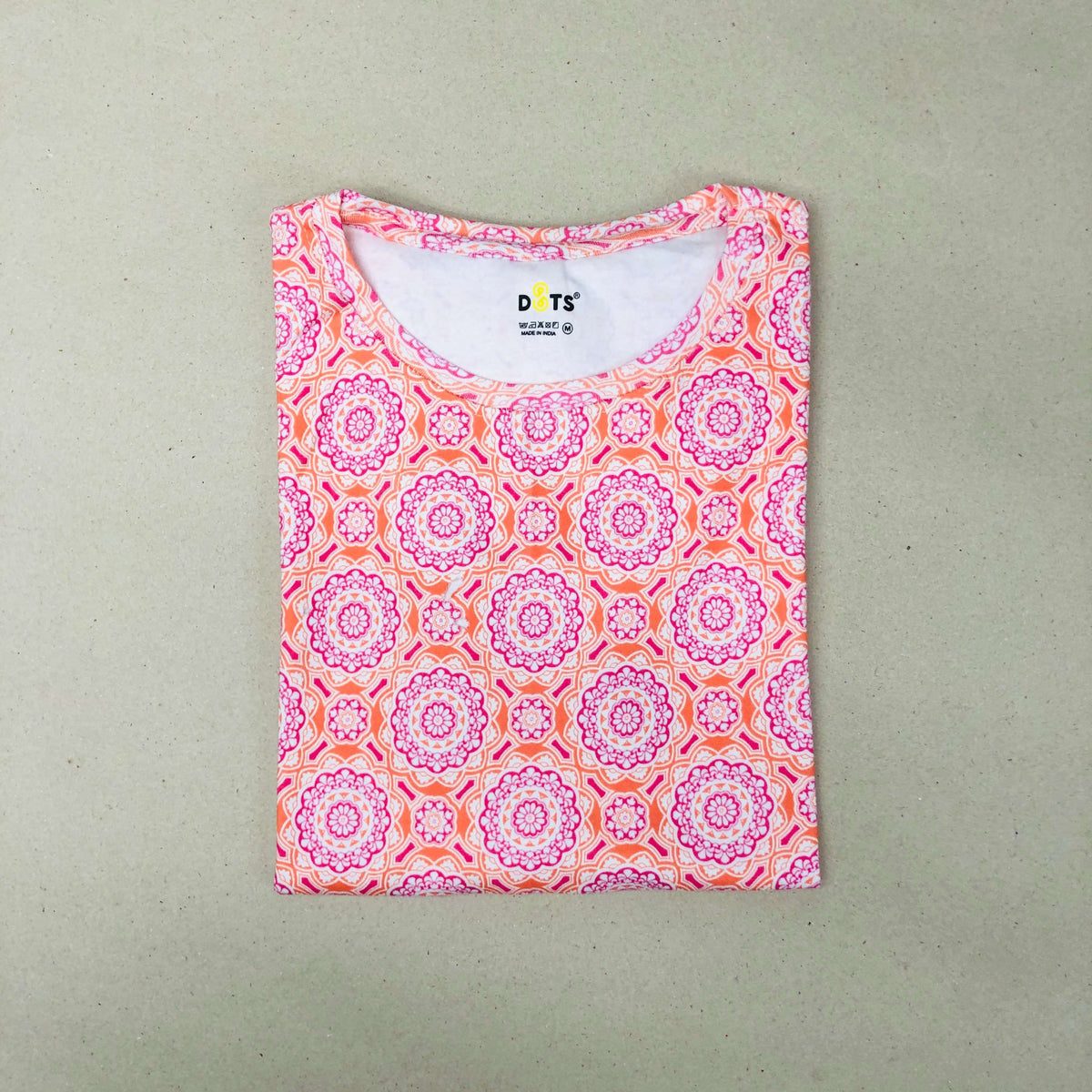 Dots Ladies Printed T-Shirt