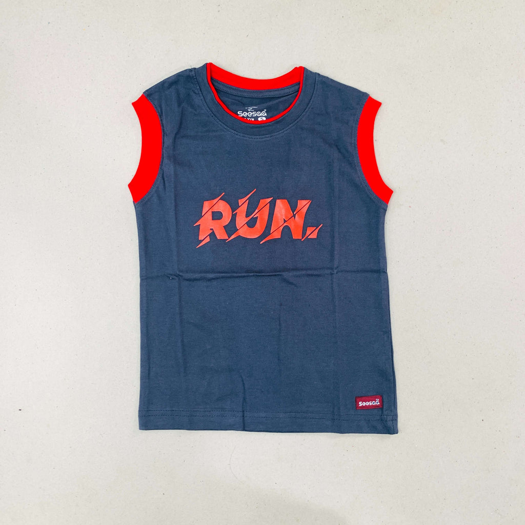 Seesaa sleeveless T-Shirt Combo Pack Of 2