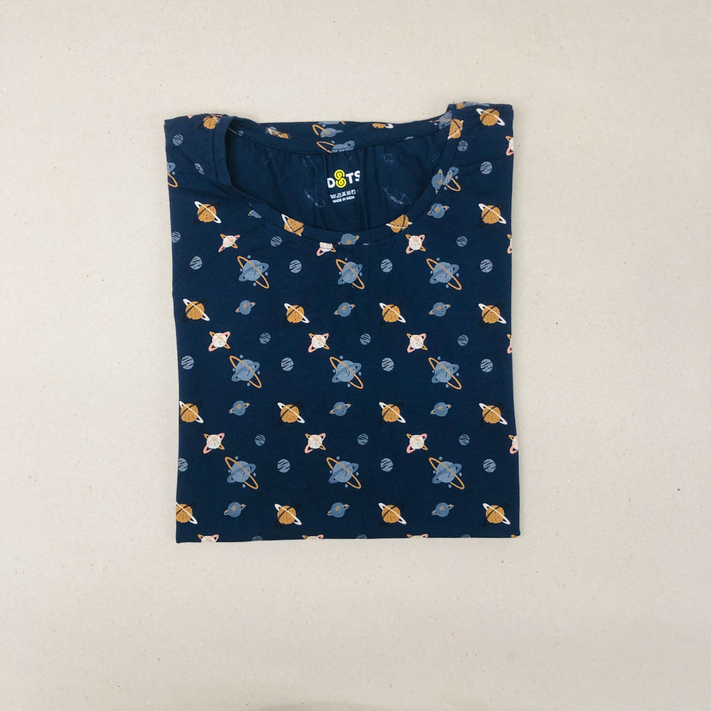 Dots Ladies Printed T-Shirt
