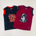 Seesaa sleeveless T-Shirt Combo Pack Of 2