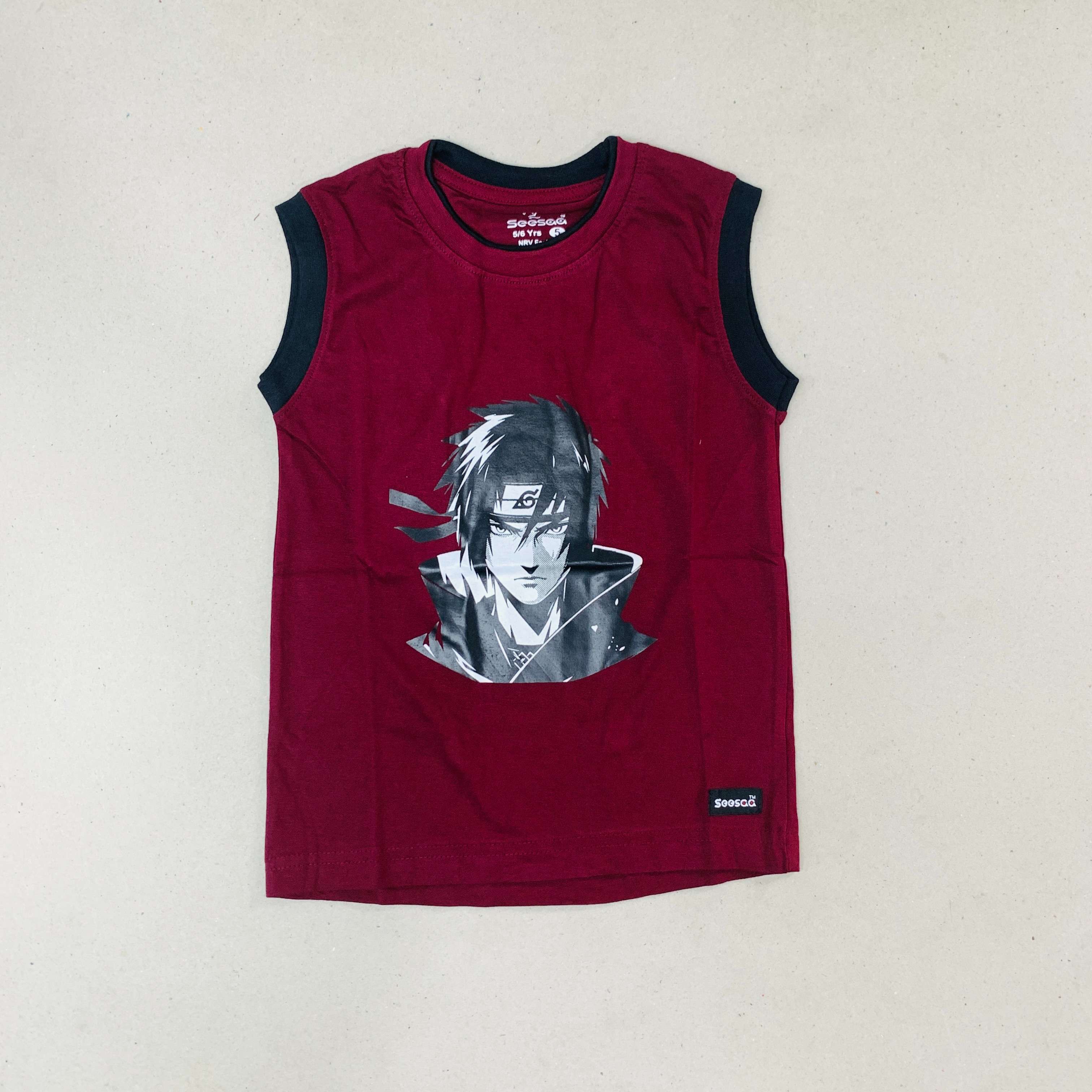 Seesaa sleeveless T-Shirt Combo Pack Of 2