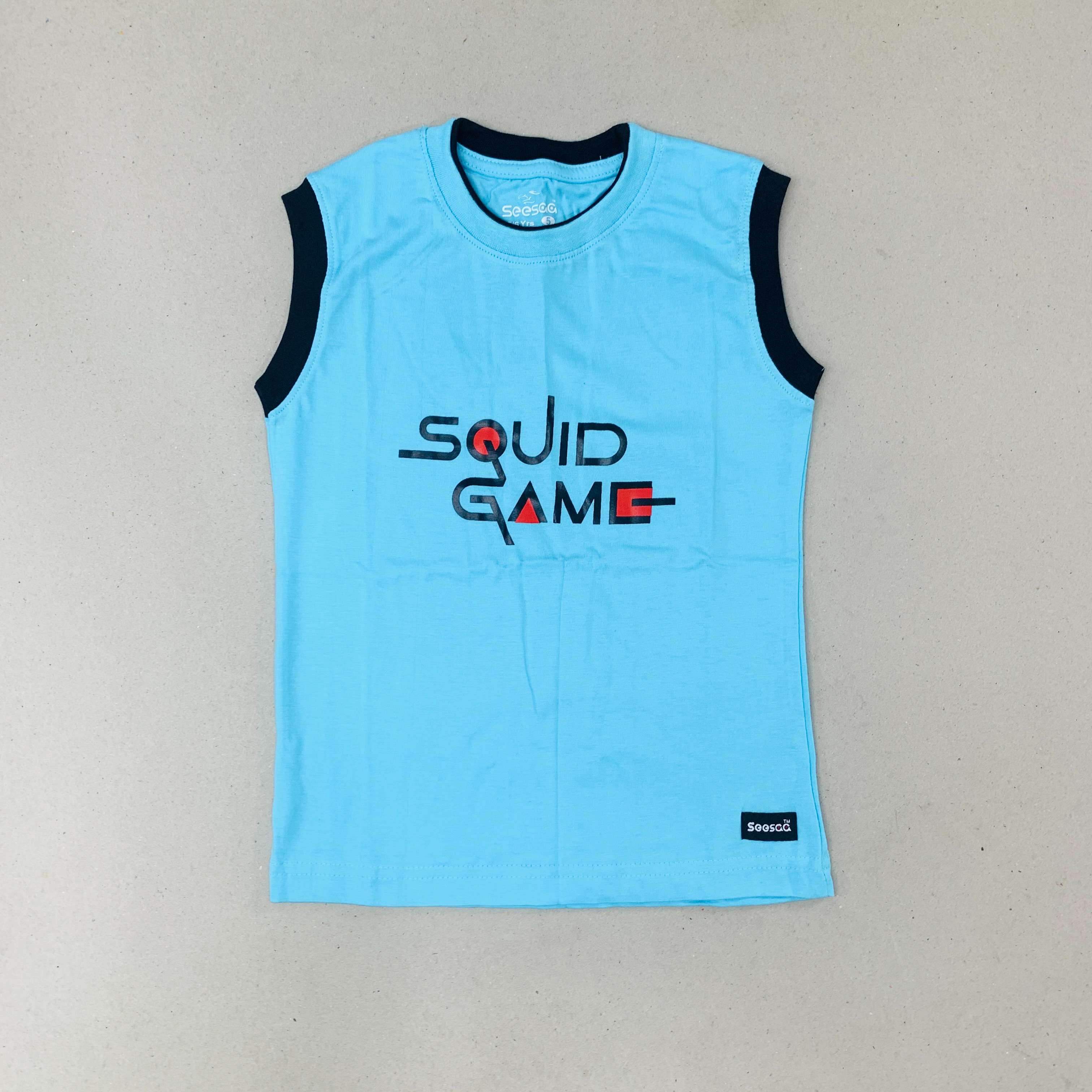 Seesaa sleeveless T-Shirt Combo Pack Of 2