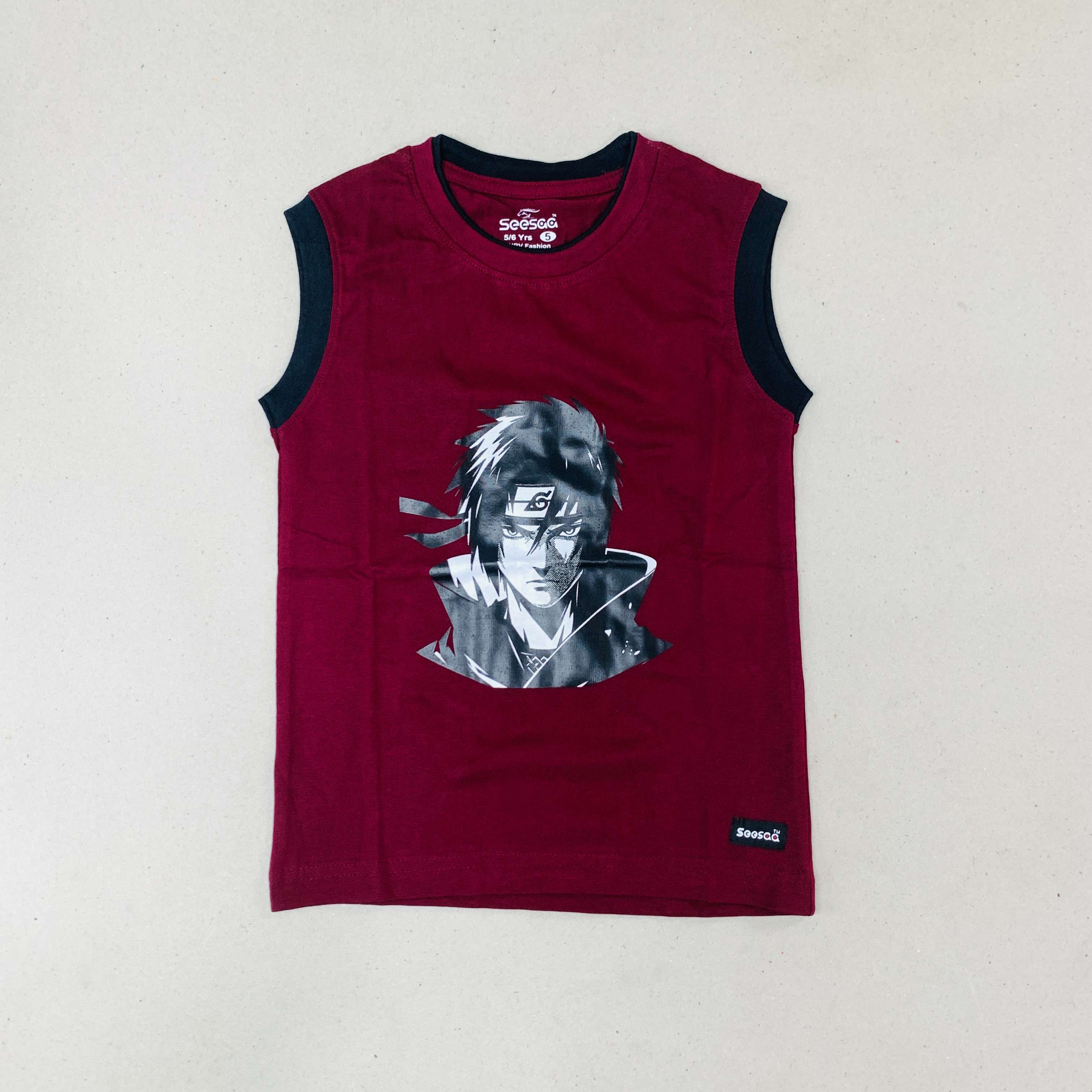 Seesaa sleeveless T-Shirt Combo Pack Of 2